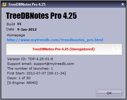 treedbnotes revisions